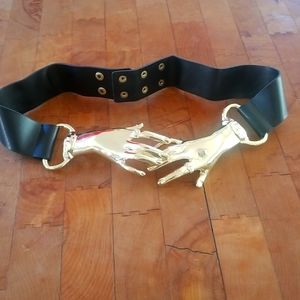 Vintage 70's Clapsed Hand Belt